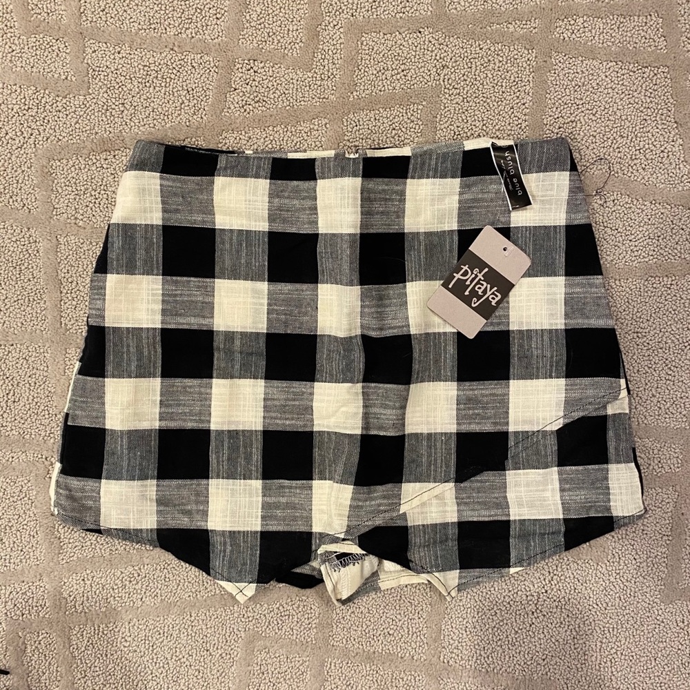 Checkered Skort